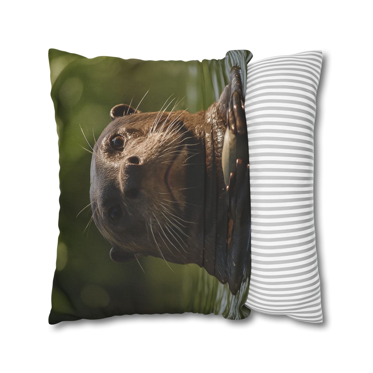 River Drift Giant Otter comfortable bedding pillow covers