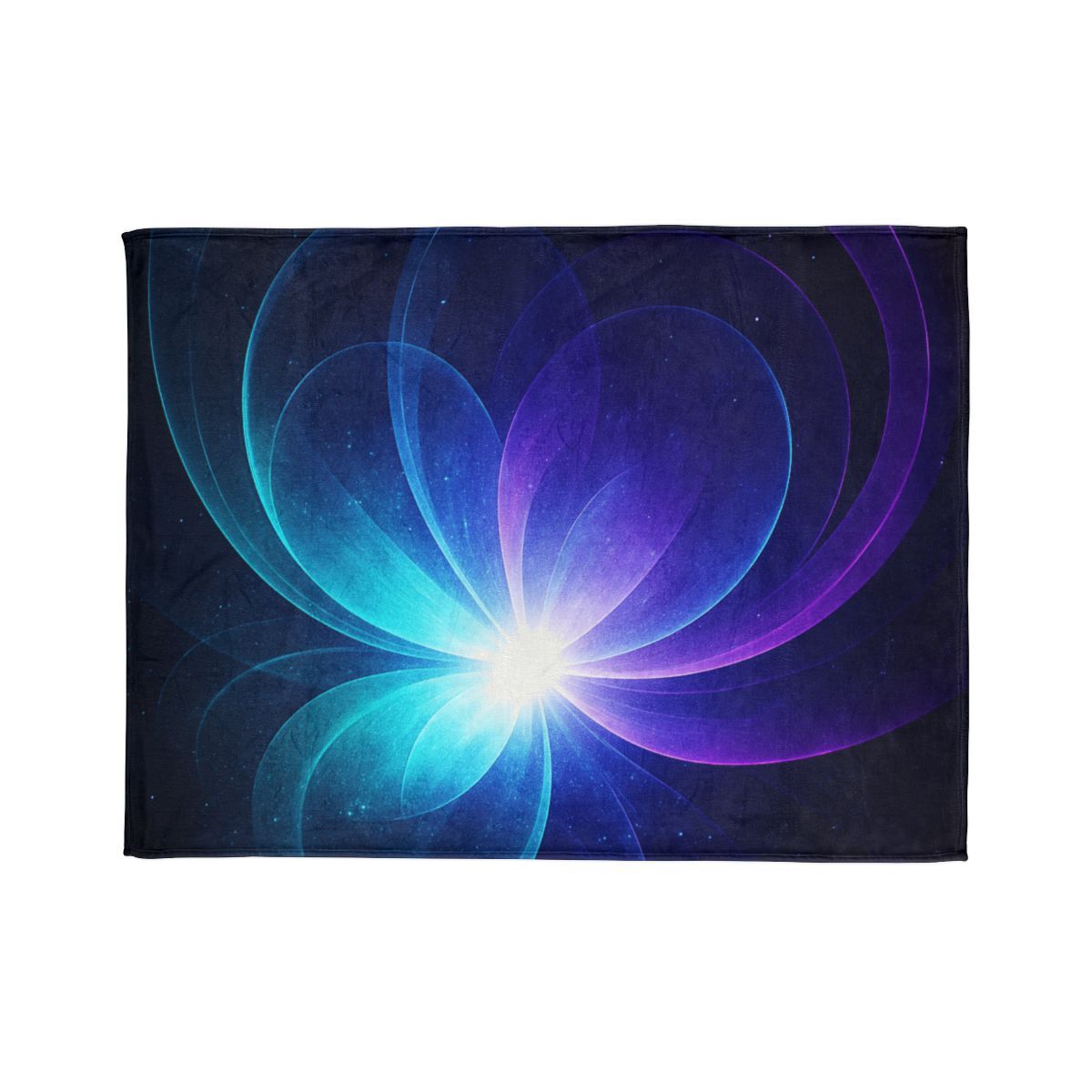 Gravitational Prism Bloom designer printed blankets