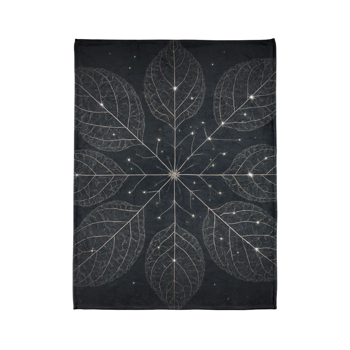 Veinwork Star Map Lace soft fleece blankets