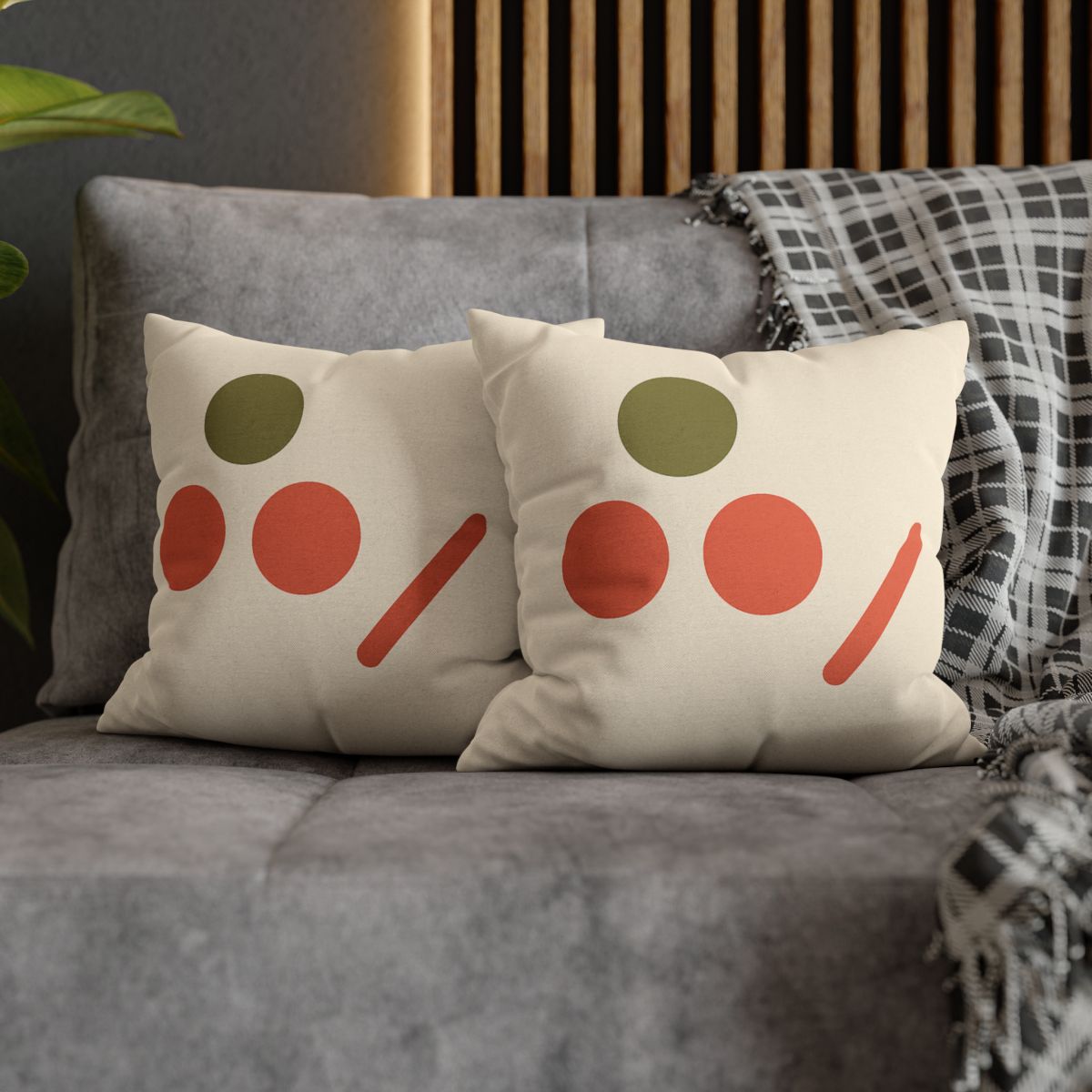 Three Point Triangle Rhythm custom pillow cases