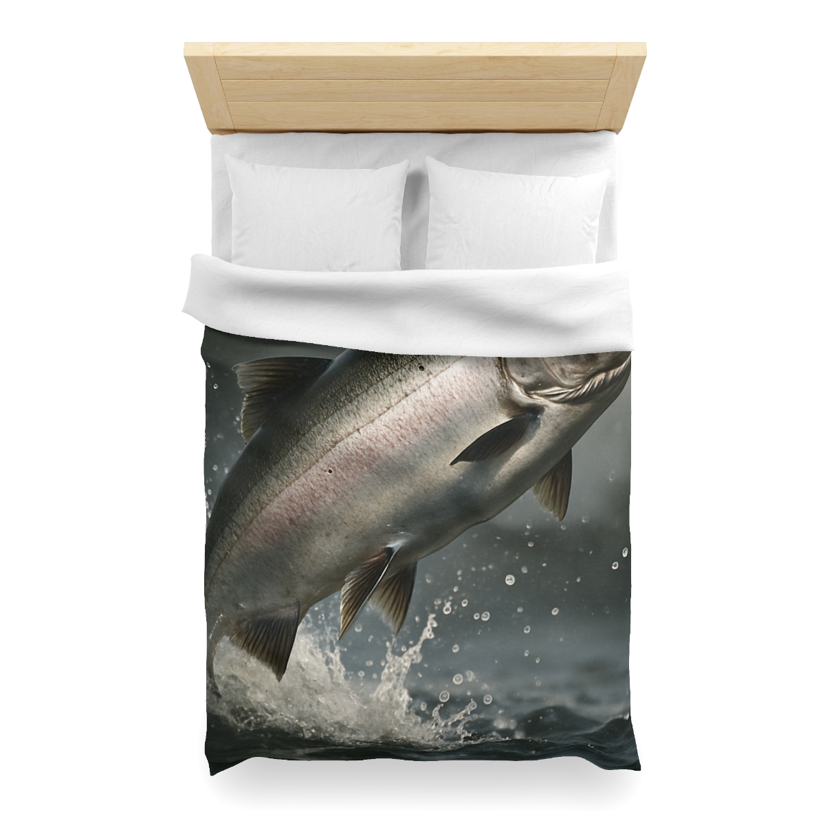 Silver Surge Chinook Salmon warm winter duvets
