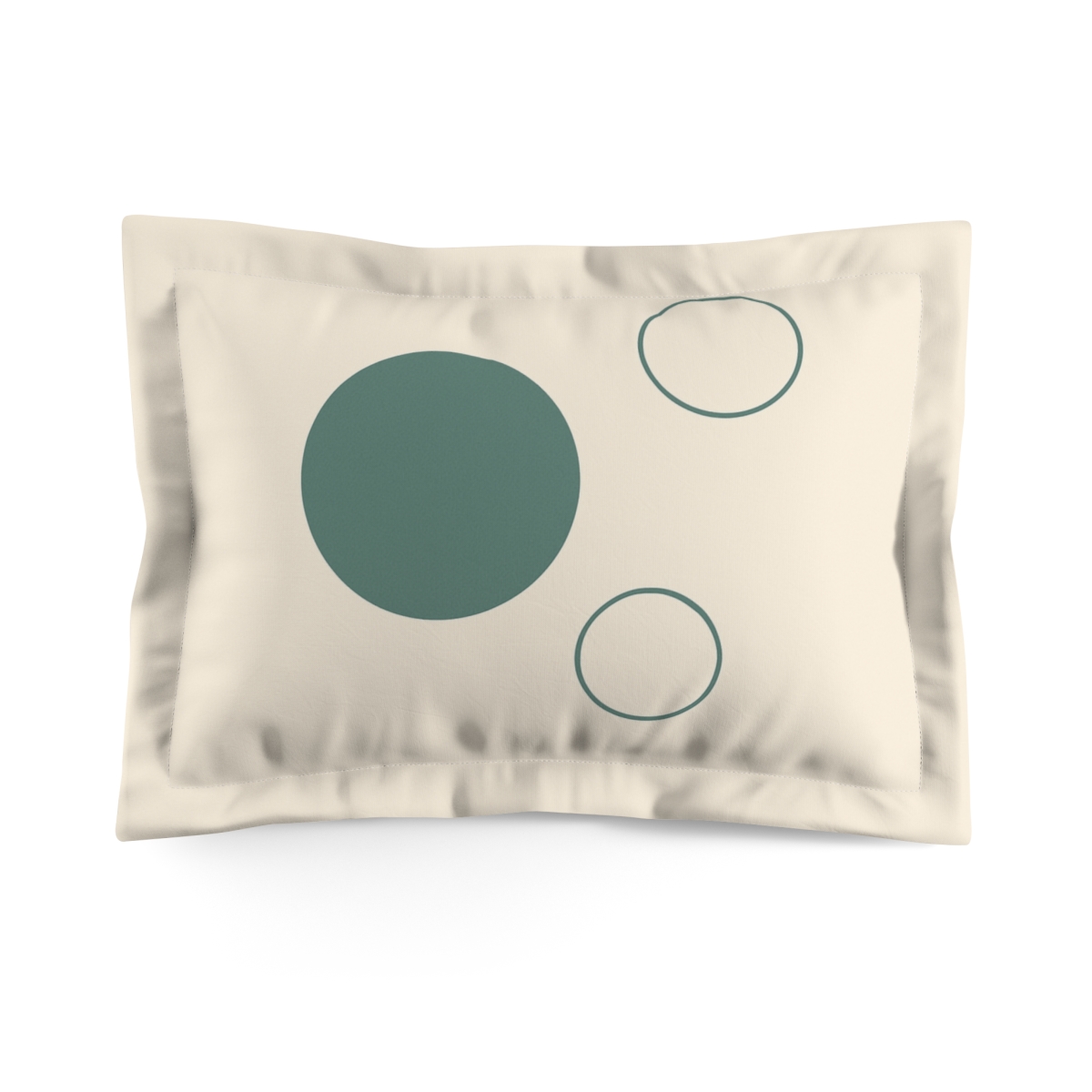 Staggered Trio Of Circles Harmony custom pillows