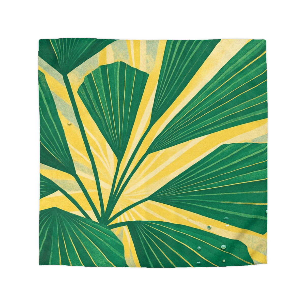 Frond Fan Radiance stylish duvet covers