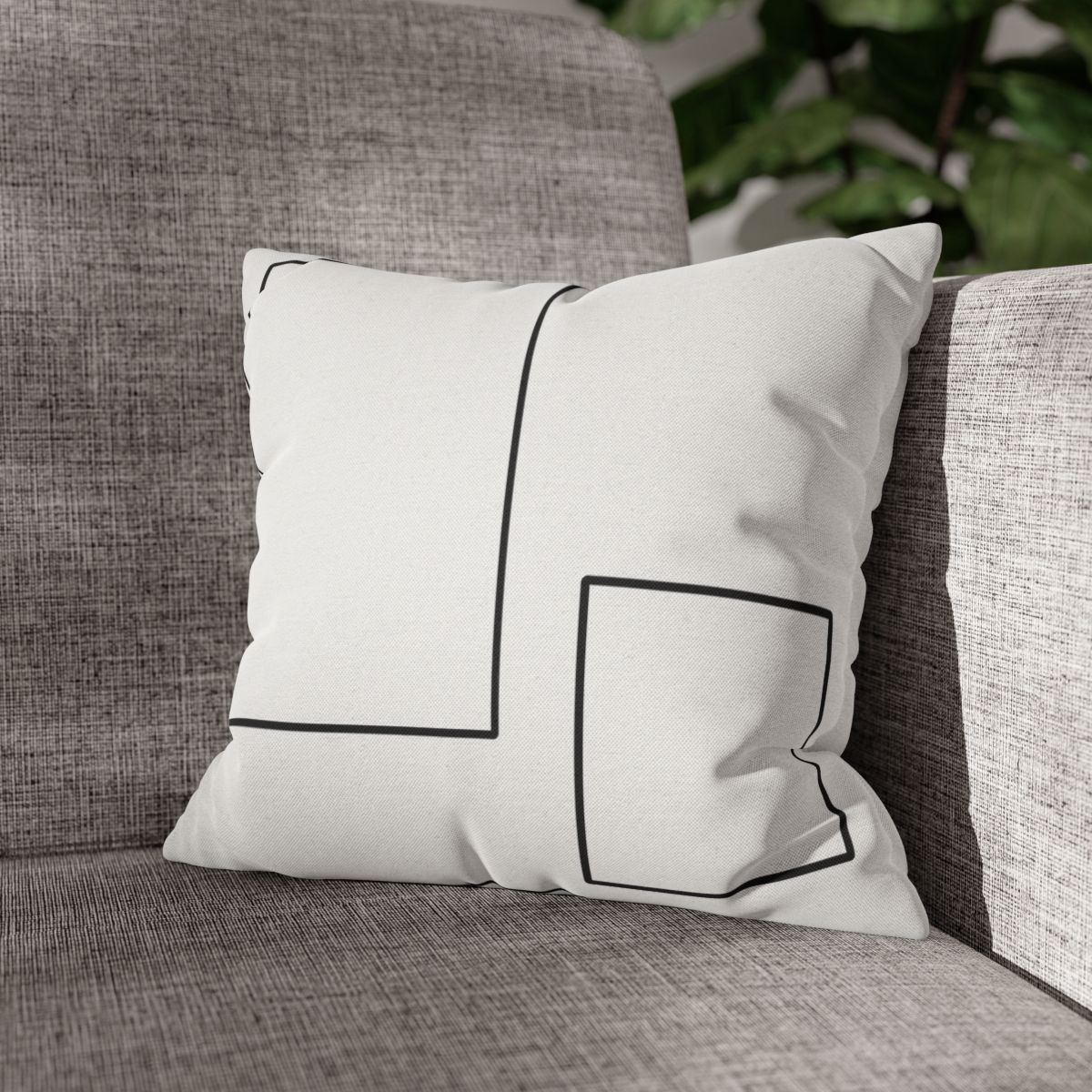 Offset Rectangle Pair With Anchor Line personalized pillow covers