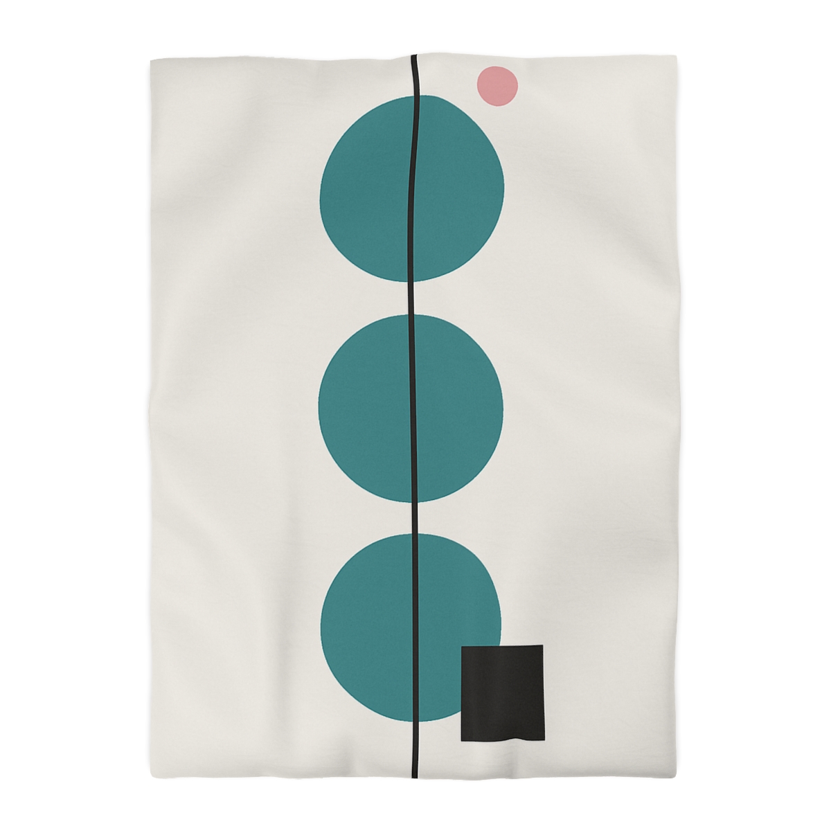 Staggered Discs With Shared Axis personalized bedding duvets