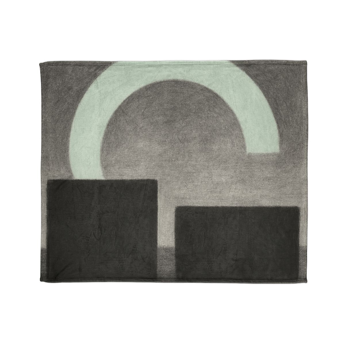 Arc Window Over Twin Blocks warm winter blankets