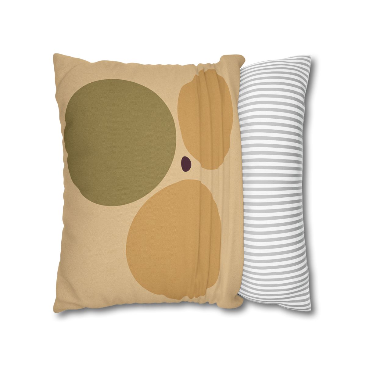 Clustered Three Circles With Quiet Gap trendy patterned pillow cases
