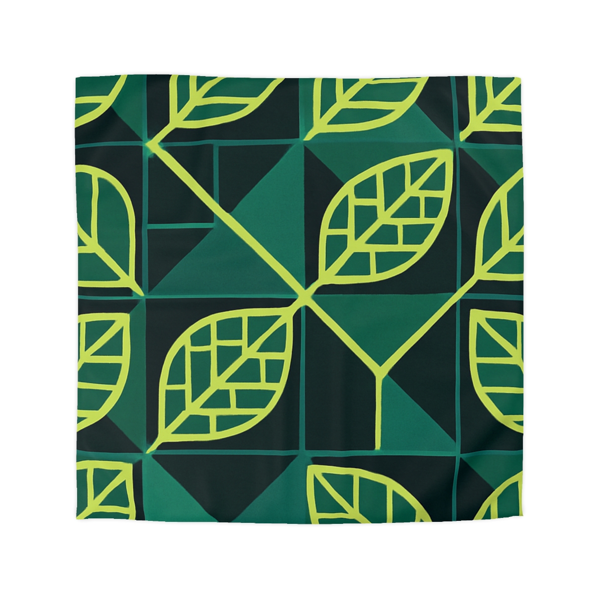 Veinwork Geometry Grid trendy bedroom duvets