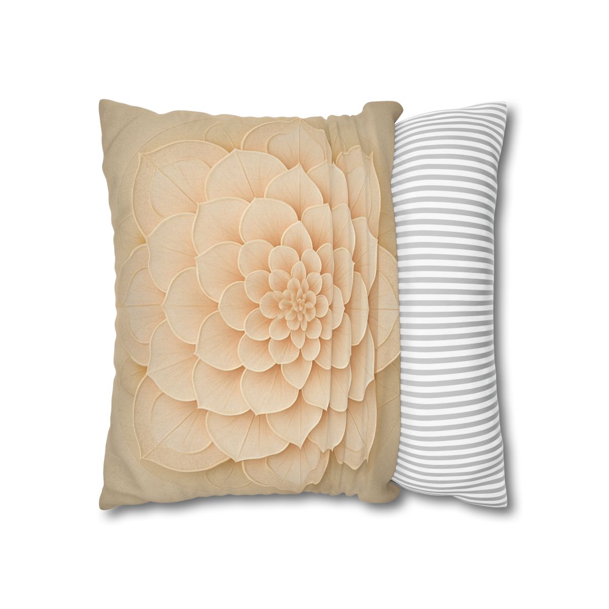 Petal Mosaic Halo soft cotton pillow cases