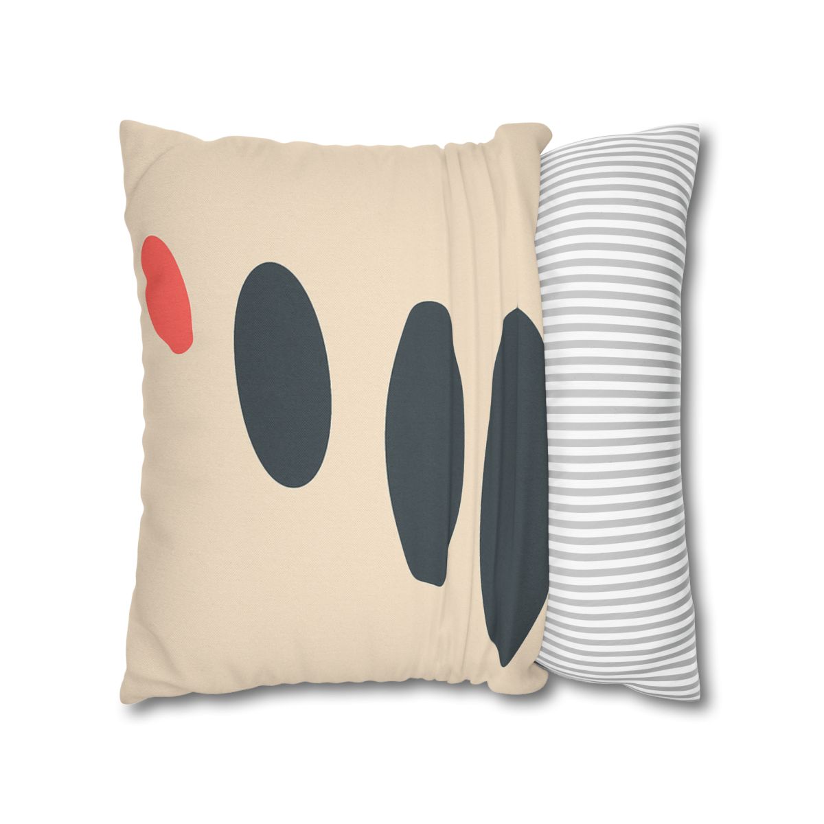 Staggered Ovals With Pause comfortable bedding pillow covers