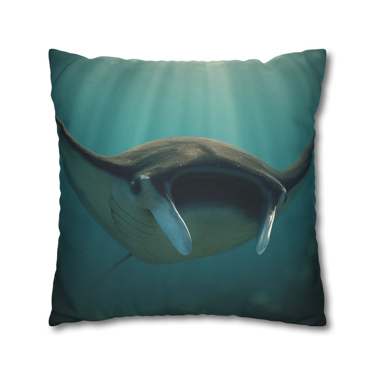 Starlit Drift Giant Manta Ray personalized pillow covers