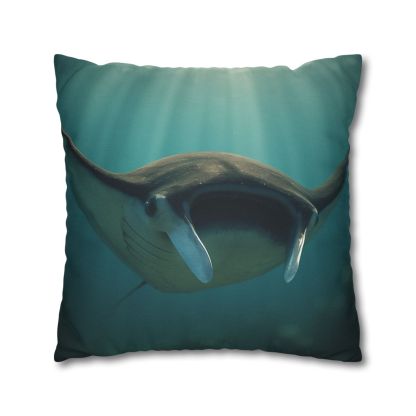 Starlit Drift Giant Manta Ray personalized pillow covers