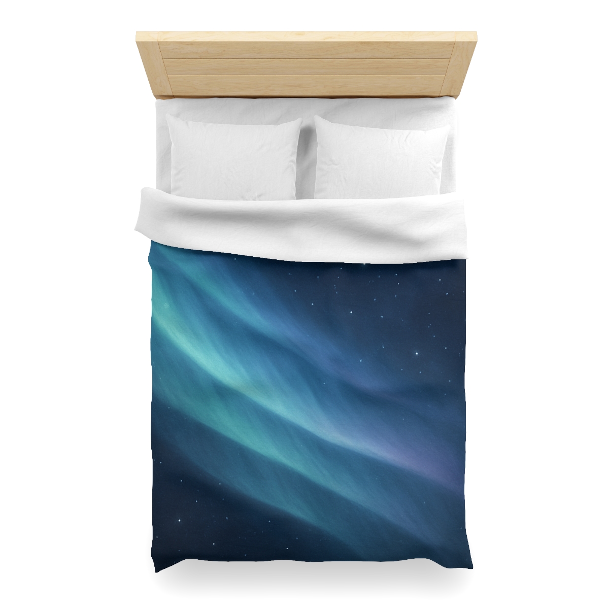 Aurora Veil Starstream custom duvets