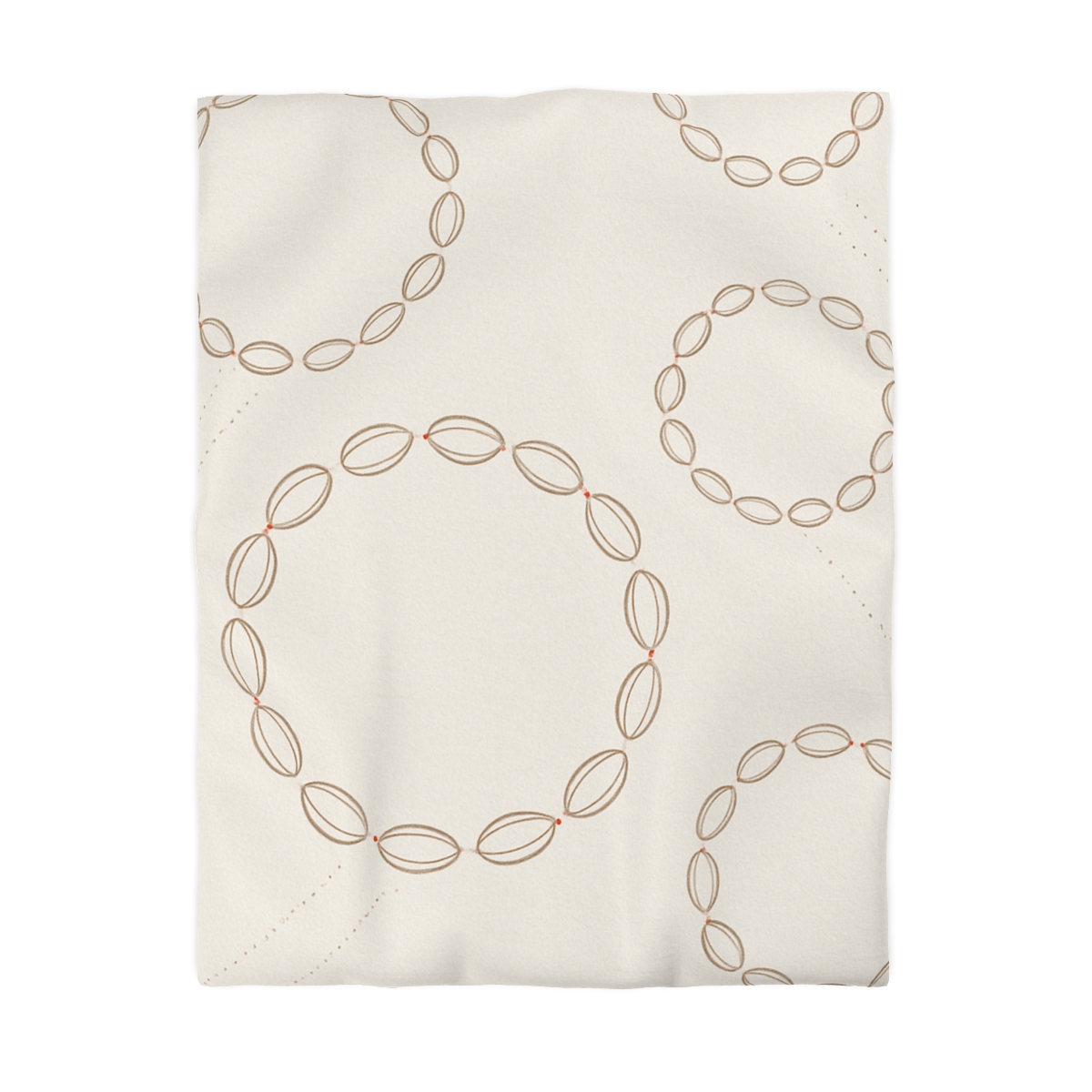 Seed Pod Halo Scatter custom duvets