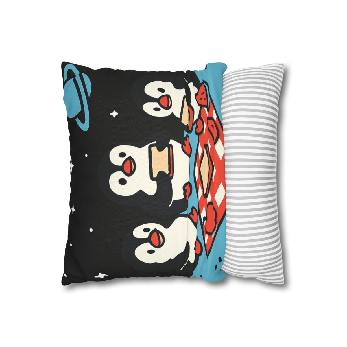 Planet Picnic Penguins custom pillow cases