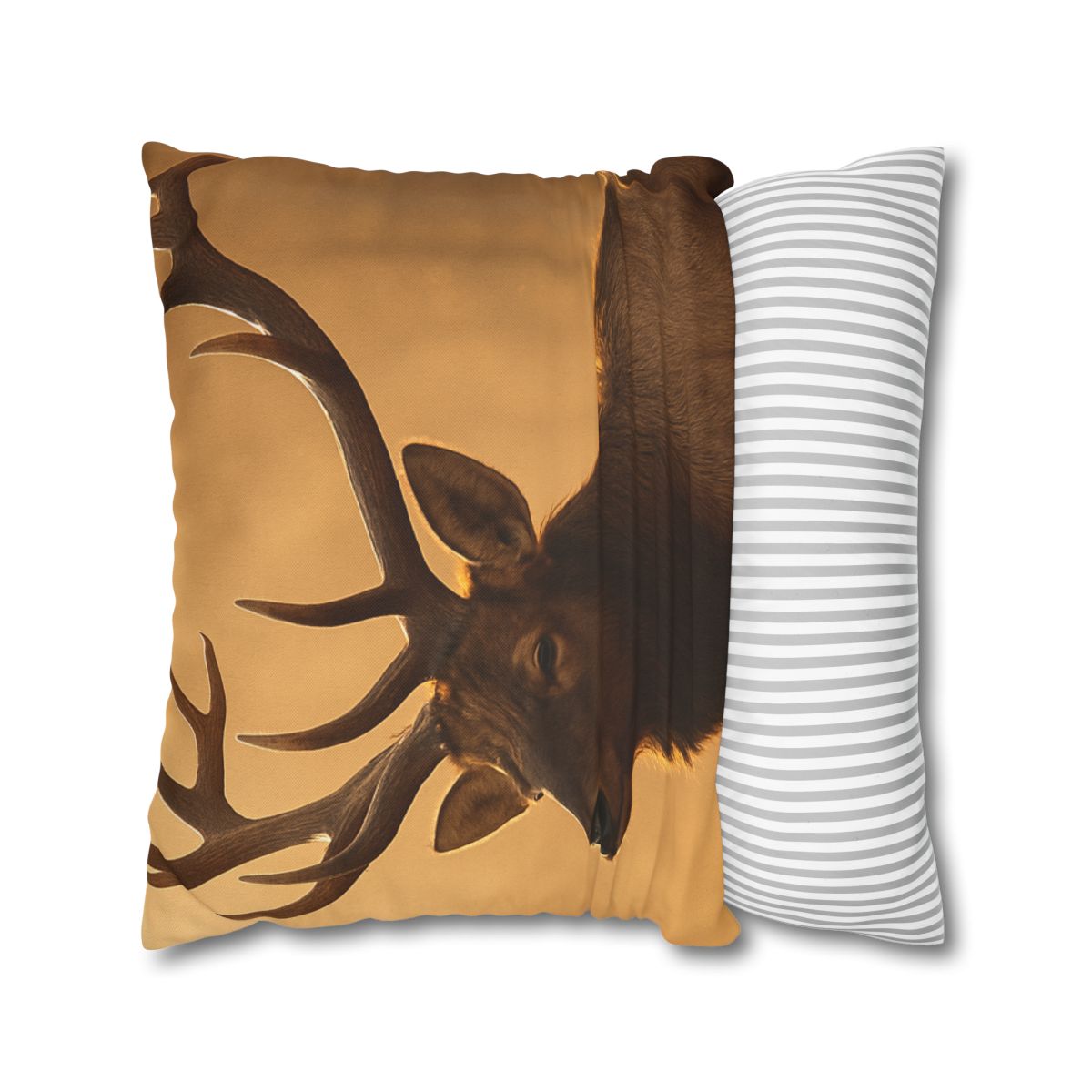 Antler Crown Mountain Elk custom pillow cases