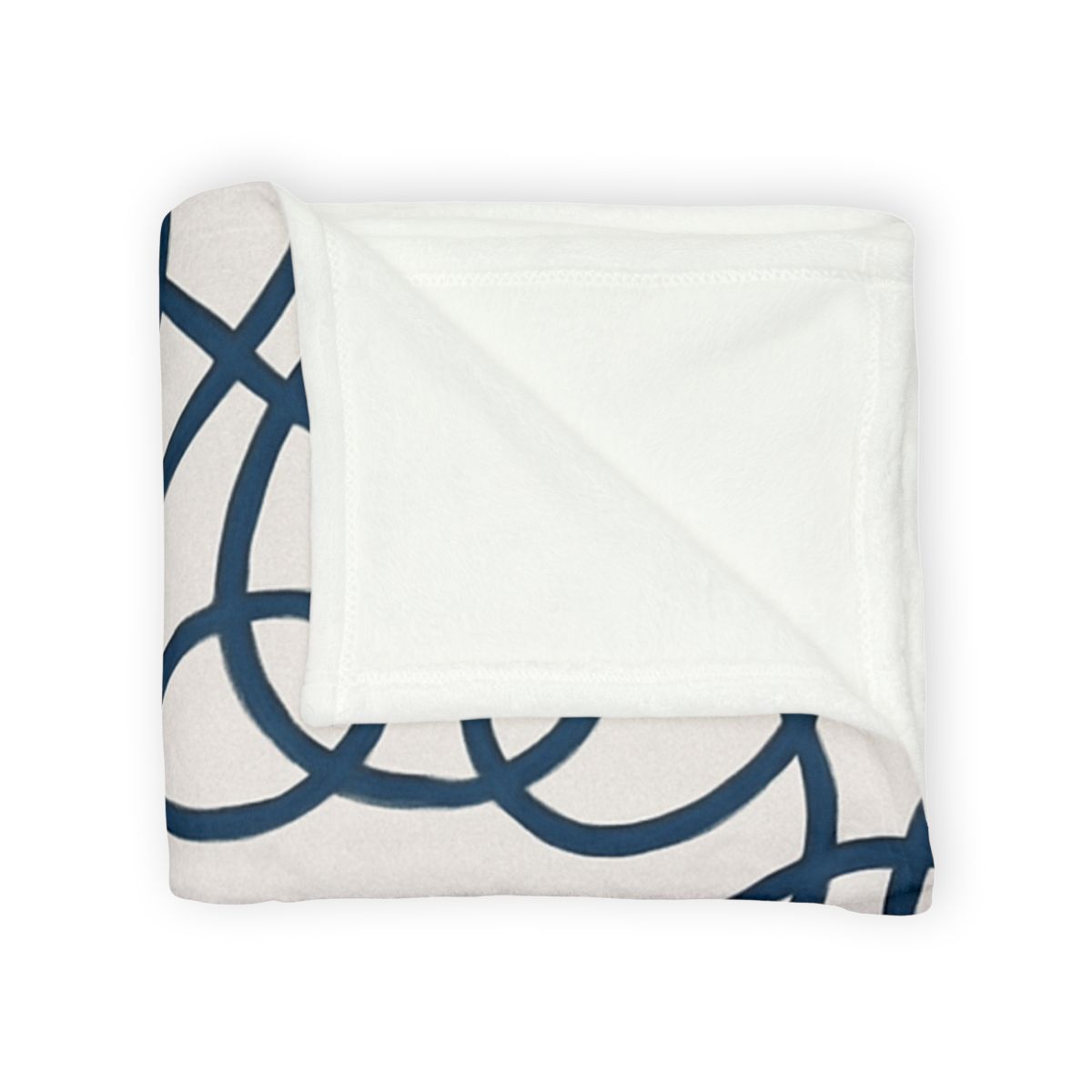 Tendril Loop Weave designer printed blankets