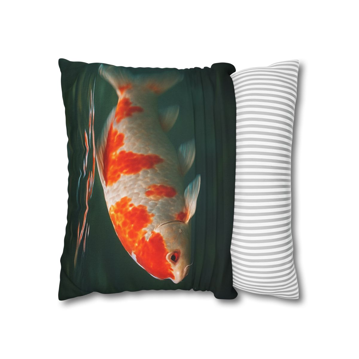 Crystal Current Koi Fish custom pillow cases