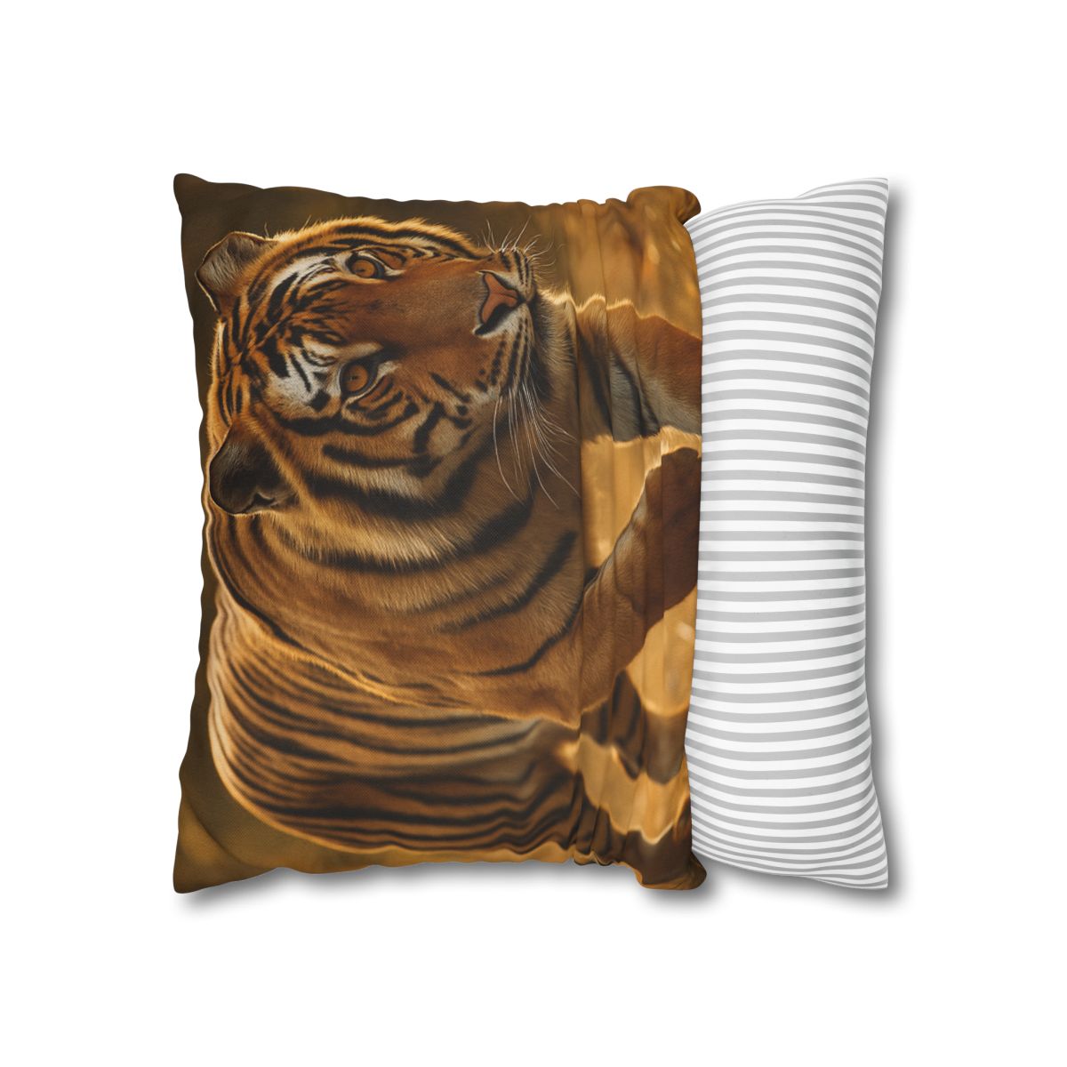 Forest Stalker Bengal Tiger soft cotton pillow cases