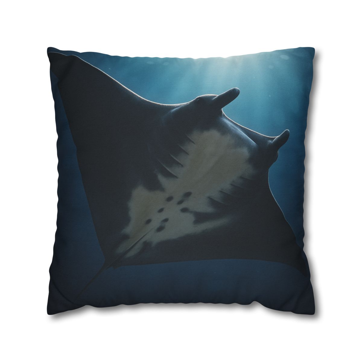 Manta Ray Moon Glide soft cotton pillow cases