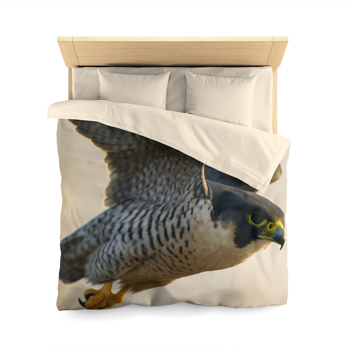 Sky Bolt Peregrine Falcon warm winter duvets
