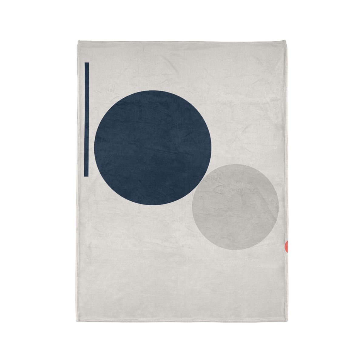 Three Orbiting Forms decorative home blankets