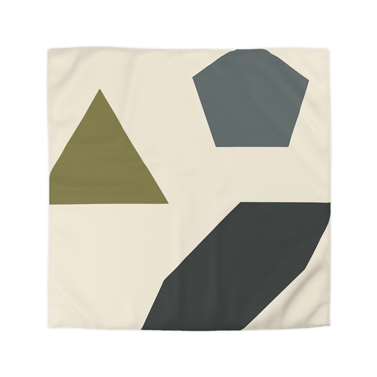 Sparse Polygon Cluster custom duvets