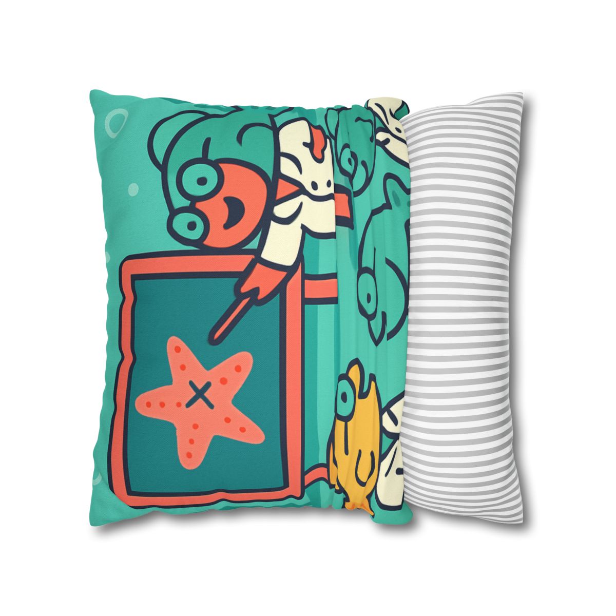 Coral School Of Scientists custom pillow cases