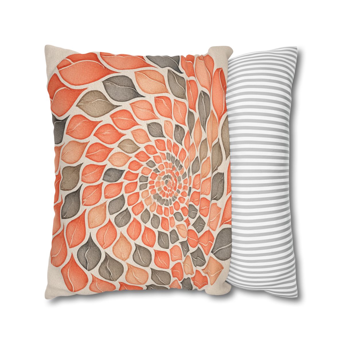 Bud Spiral Time Mosaic stylish decorative pillowcases