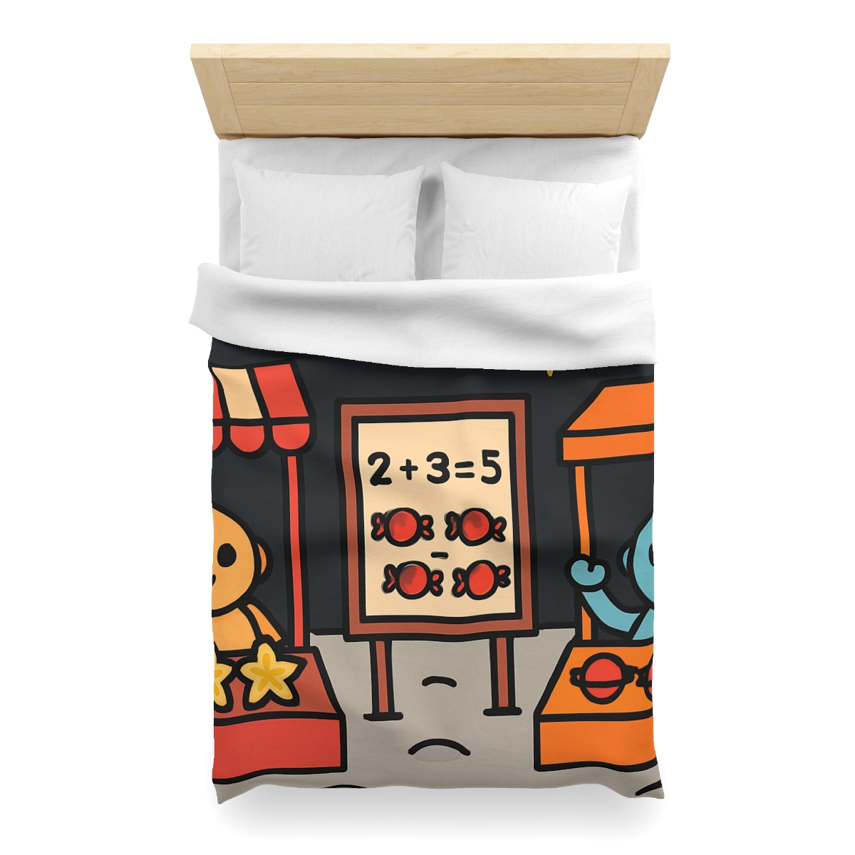 Moonlight Market Run By Friendly Robots warm winter duvets