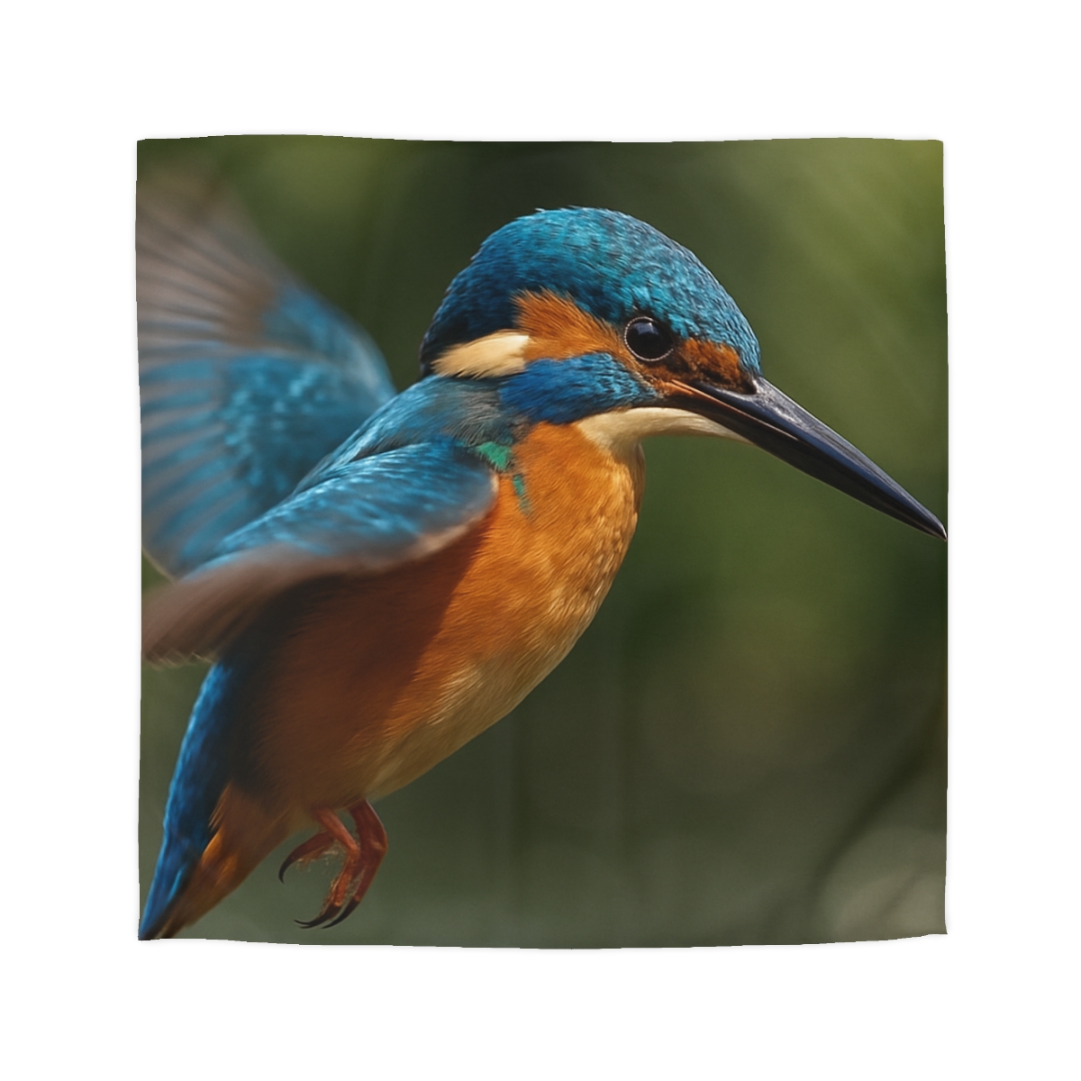 Kingfisher Sapphire Dive warm winter duvets