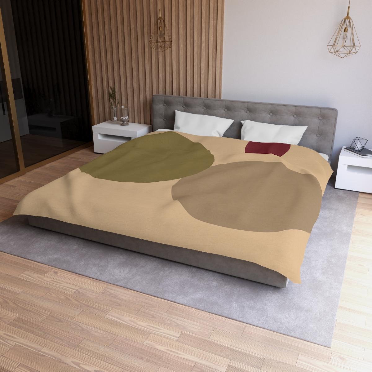 Three Circles With Shared Edge stylish duvet covers