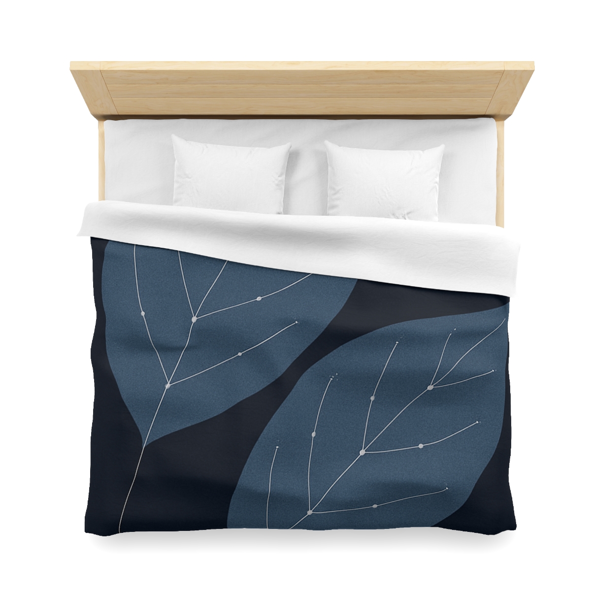 Leaf Vein Constellation Map warm winter duvets