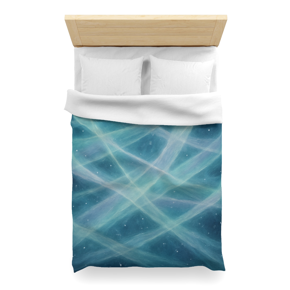 Aurora Lattice Veil custom duvets