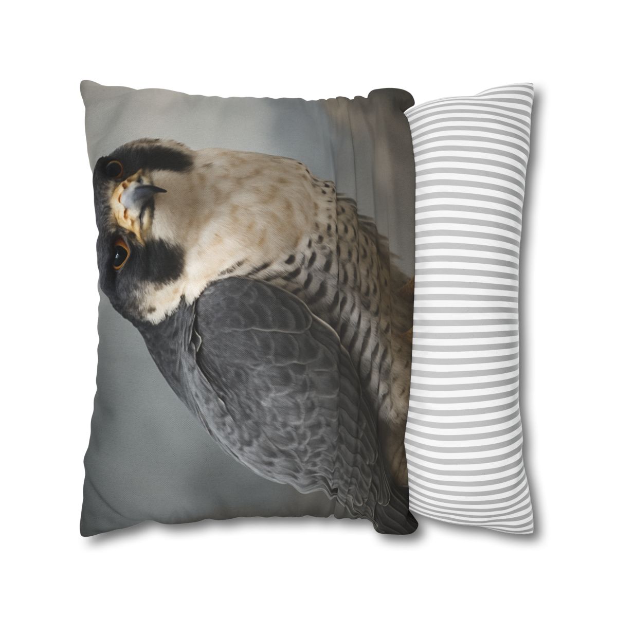 Starlit Focus Peregrine Falcon comfortable bedding pillow covers
