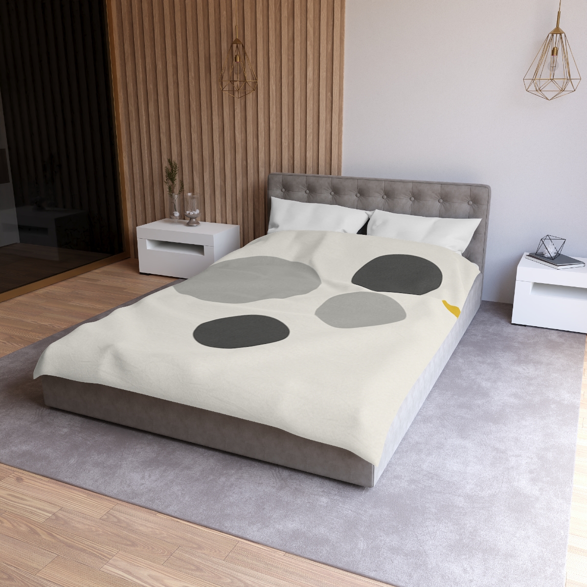 Balanced Cluster Of Circles warm winter duvets