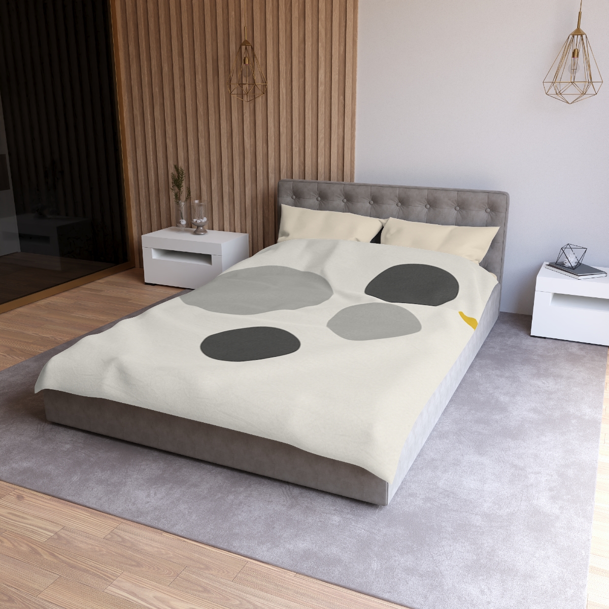 Balanced Cluster Of Circles warm winter duvets