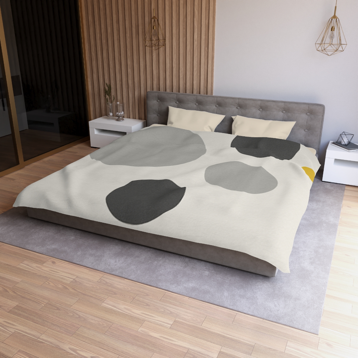 Balanced Cluster Of Circles warm winter duvets