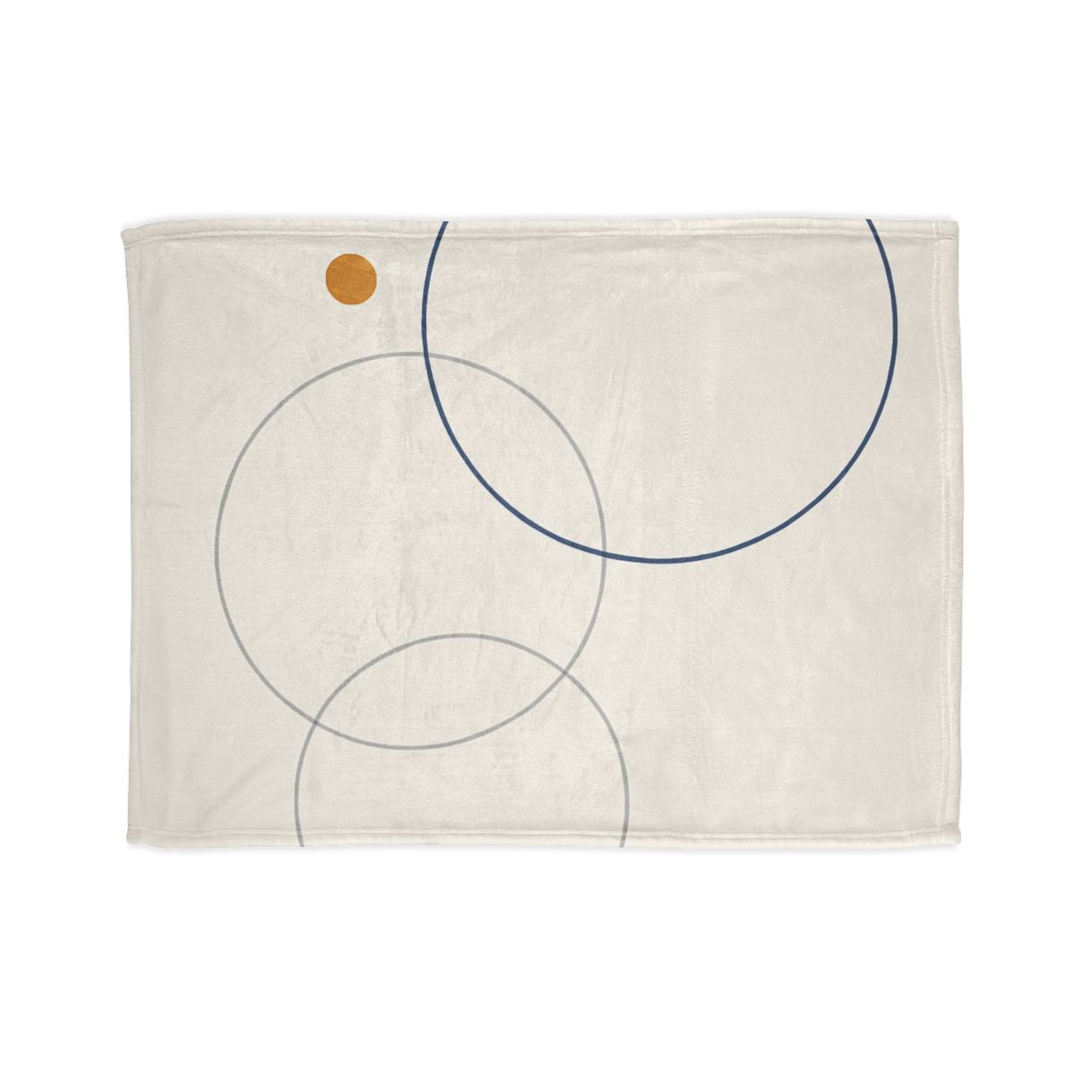 Balanced Cluster Of Three Rings personalized cozy blankets