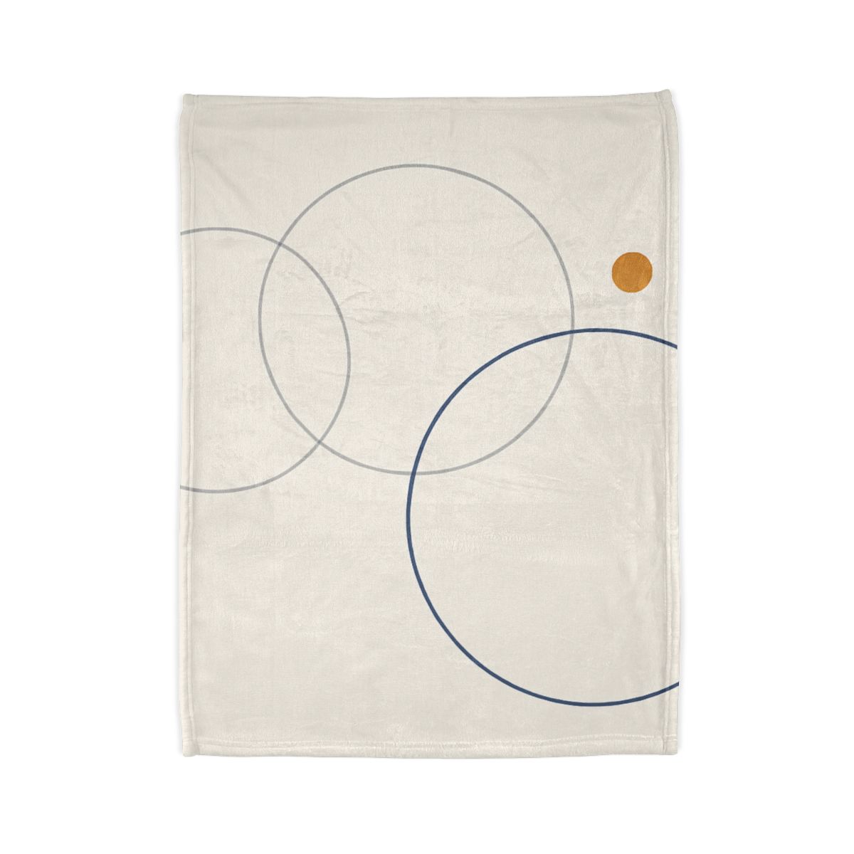 Balanced Cluster Of Three Rings personalized cozy blankets