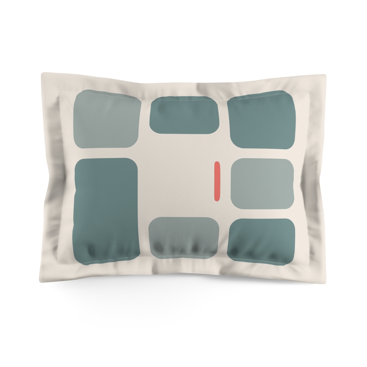 Balanced Grid With One Pause stylish throw pillows