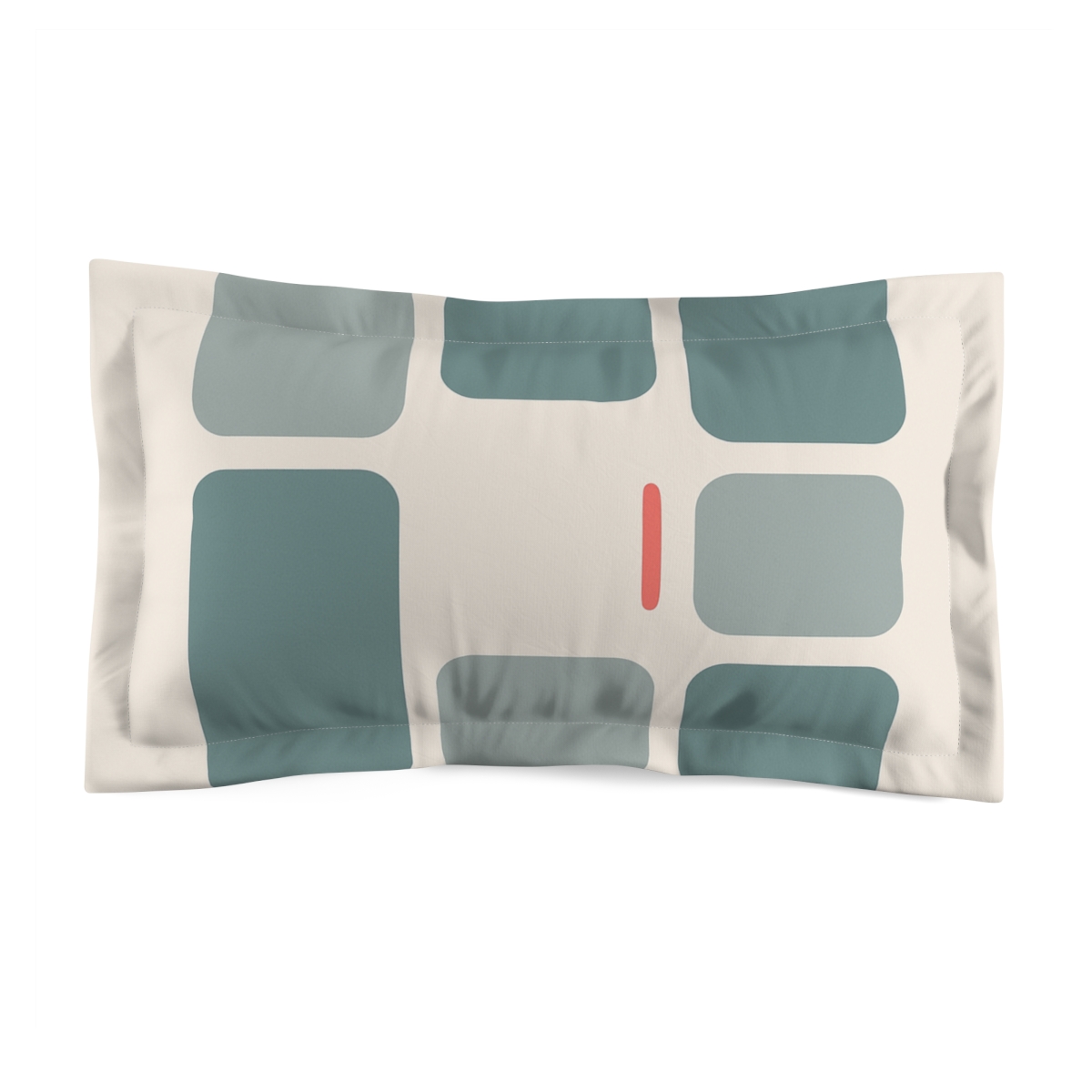 Balanced Grid With One Pause stylish throw pillows