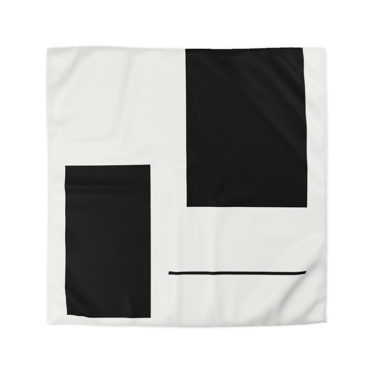 Balanced Pair of Rectangles and Line Duvet