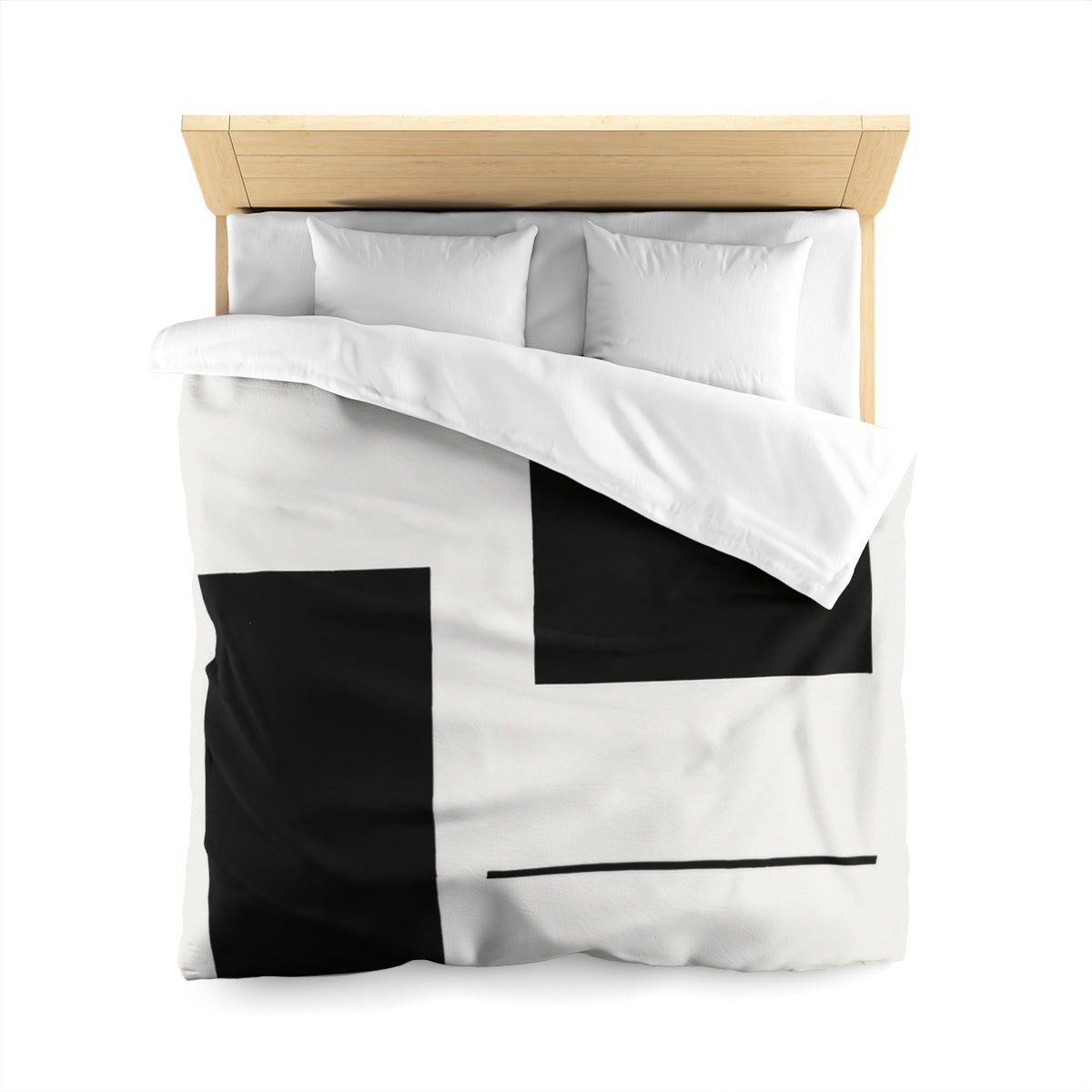 Balanced Pair of Rectangles and Line Duvet