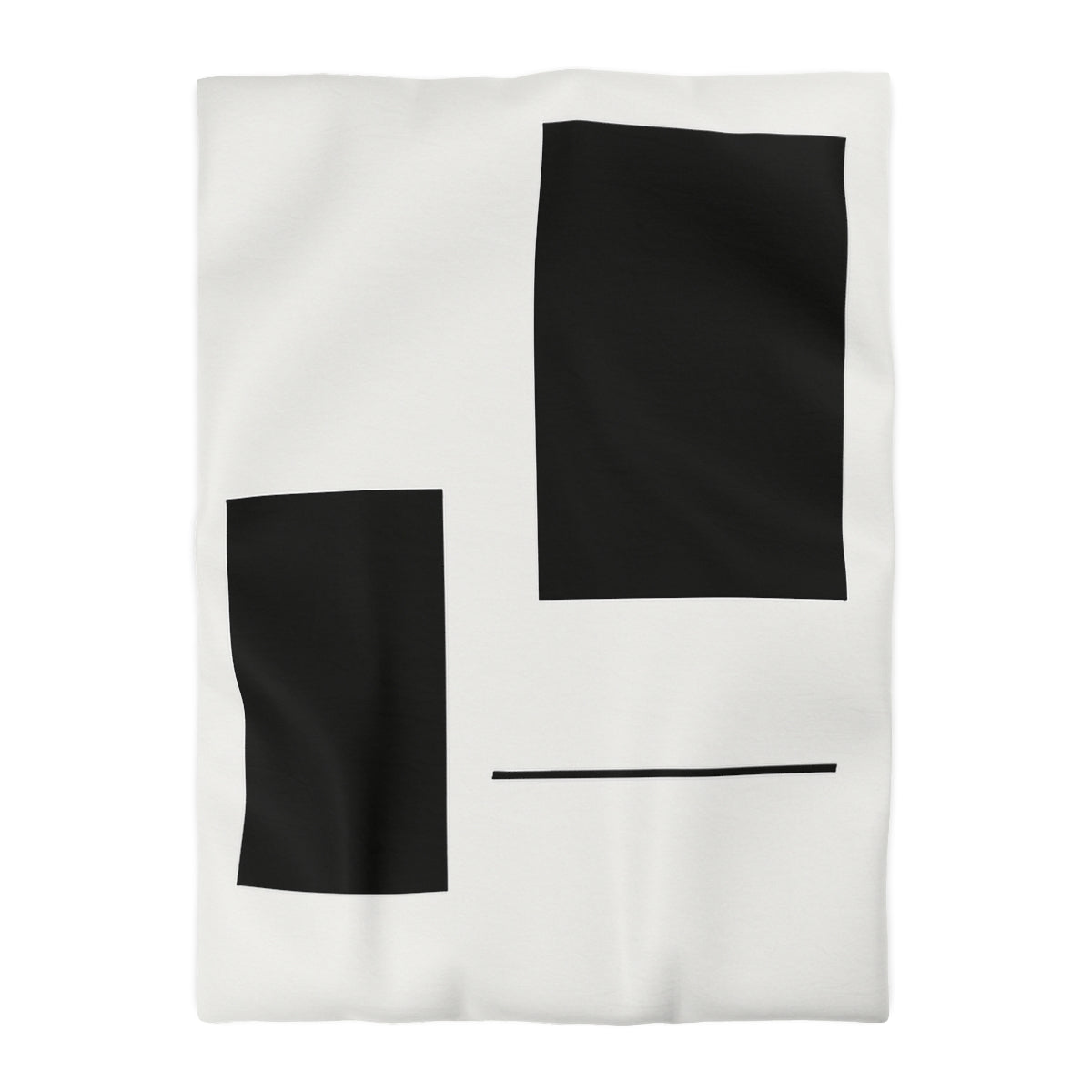 Balanced Pair of Rectangles and Line Duvet