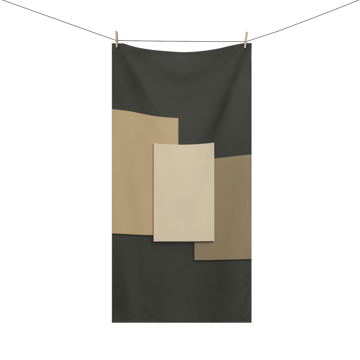 Balanced Rectangular Trio Composition decorative home towelscustom towels