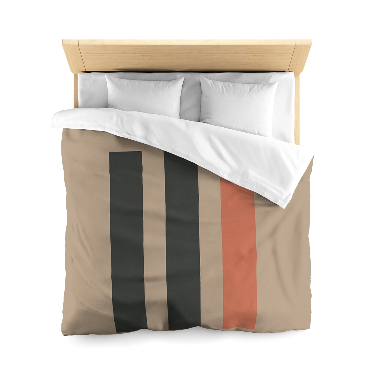 Balanced Triad Of Bars custom duvets