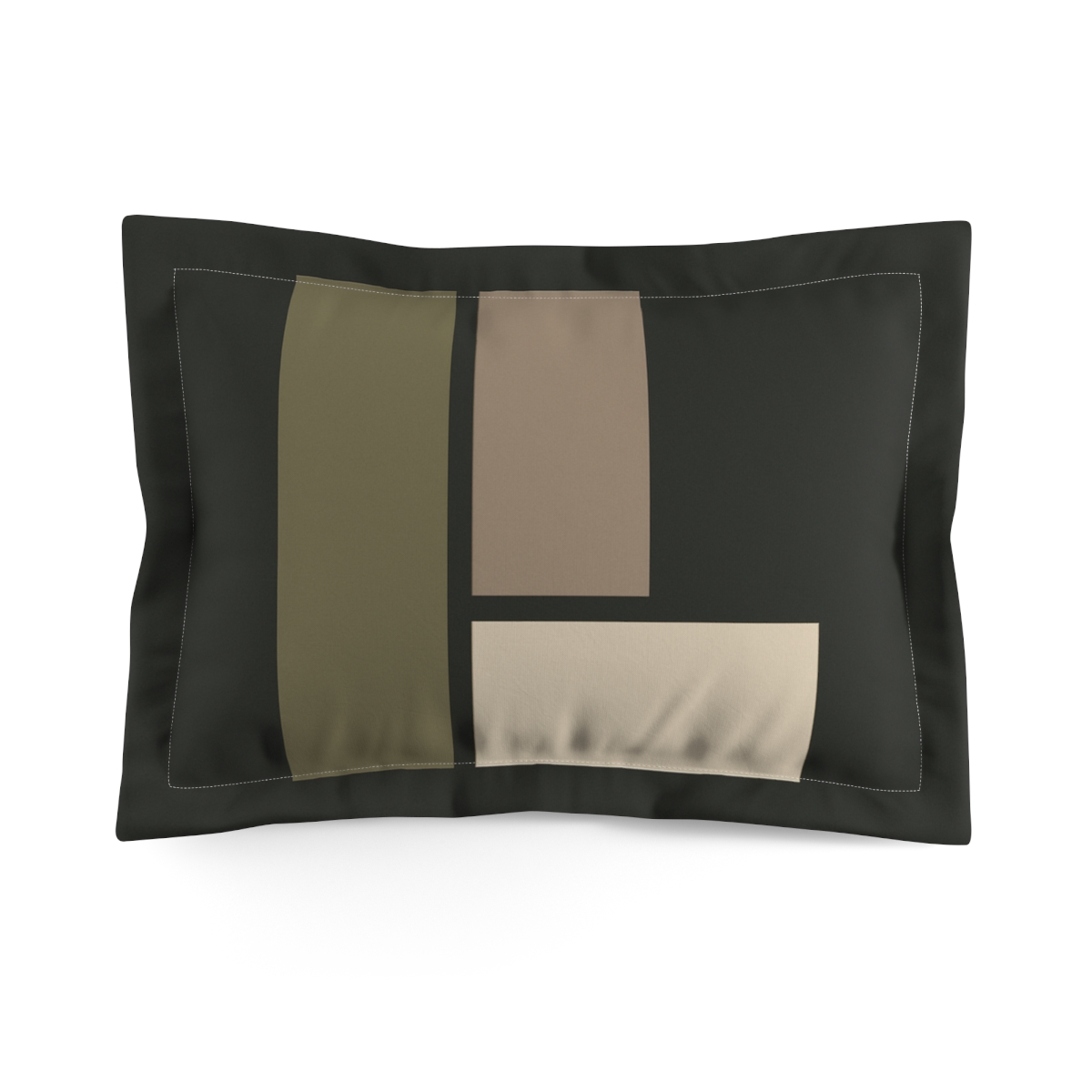 Balanced Triad Of Rectangles soft plush pillows