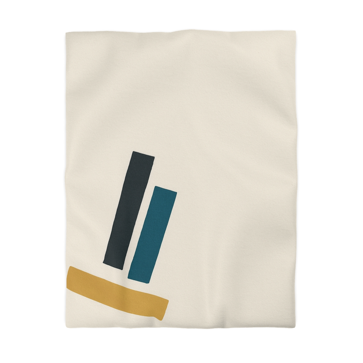 Balanced Triad Of Rectangles personalized bedding duvets