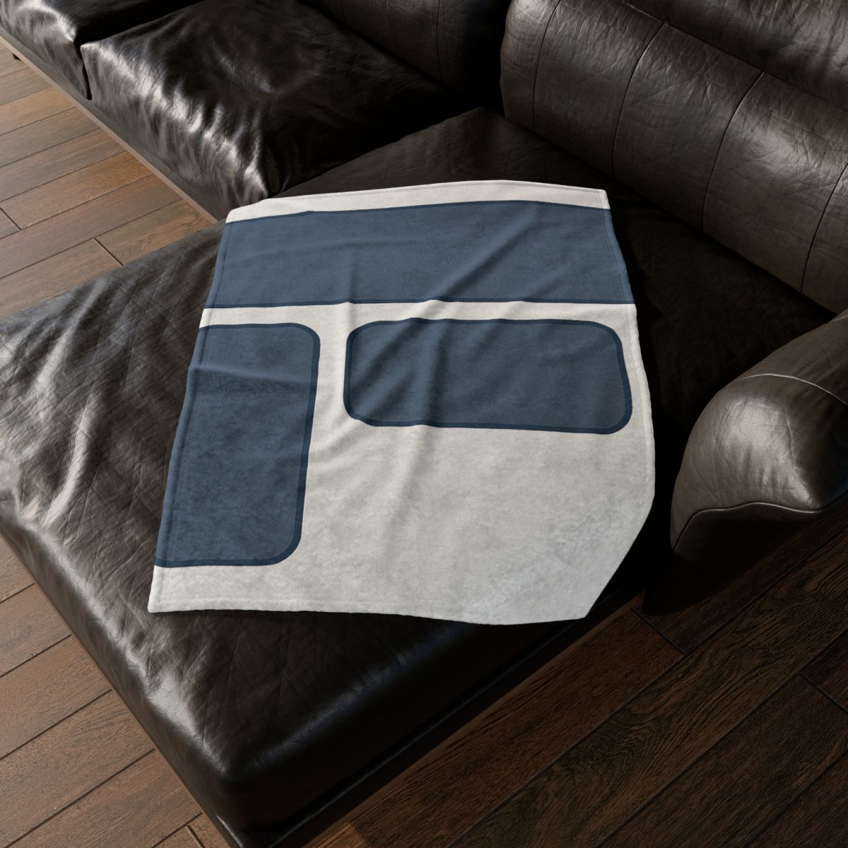 Balanced Triad Of Rounded Rectangles custom blankets
